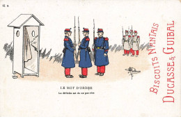 ILLUSTRATEUR #MK48506 LE MOT D ORDRE SOLDATS BISCUITS NANTAIS DUCASSE ET GUIBAL  PAR GUILLAUME - Guillaume