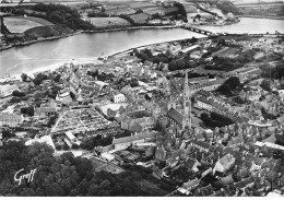 22 TREGUIER #SAN49655 VUE AERIENNE LA PLACE ET LA CATHEDRALE - Tréguier