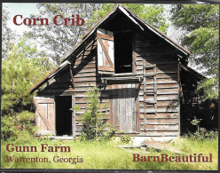 Georgia, Warrenton, Gumn Farm, Corn Crib, Unused  - Otros & Sin Clasificación