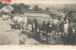 METIERS #MK49048 EN MORVAN BOEUFS AU LABOURAGE - Paesani