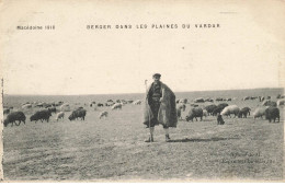 GRECE #DC50954 MACEDOINE PLAINE DU VARDAR BERGER GARDANT SES MOUTONS - Greece