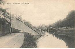 BELGIQUE #DC50852 PASSERELLE DETRUITE SUR LA SAMBRE - Autres & Non Classés