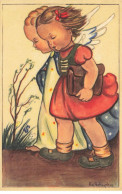 ANGES #MK48979 GARCON ET FILLE ANGES PAR ILLUSTRATEUR - Engel