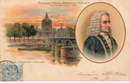 CELEBRITES #DC51383 ECRIVAIN FRANCOIS MARIE AROUET DE VOLTAIRE PARIS LA SEINE L ACADEMIE FRANCAISE - Escritores