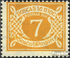 Irland P20Z Kopfstehendes Wasserzeichen Postfrisch 1971 Portomarken - Unused Stamps