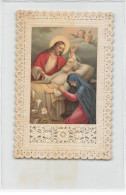 CANIVET HOLY CARD IMAGE PIEUSE JESUS ET VIERGE MARIE ANGE COLORISEE - Imágenes Religiosas