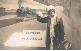 16 RUELLE #DC51683 SOUVENIR DE RUELLE GARE TRAIN PHOTO MONTAGE - Other & Unclassified