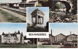 16 ROUMAZIERES #DC51679  GARE  PONT SIGOULANT TOMBEAU COMTE DE DAMPIERRE CHATEAU DE NIEUL TUILERIE BRIQUETTERIE - Sonstige & Ohne Zuordnung