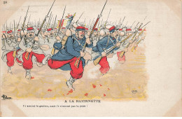 ILLUSTRATEURS #DC51150 GUILLAUME SOLDATS CHARGEANT A LA BAIONETTE PENDANT UNE BATAILLE - Guillaume