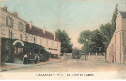 78 VILLENNES #AS39059 LA PLACE DE L EGLISE - Villennes-sur-Seine