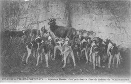 02 VILLERS COTTERETS #MK52054 EQUIPAGE MENIER CERF PRIS DANS LE PARC DU CHATEAU DE VILLERS COTTERETS CHASSE - Villers Cotterets