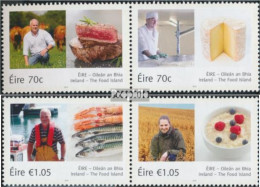 Irland 2140-2143 Paare (kompl.Ausg.) Postfrisch 2015 Einheimische Nahrungsmittel - Neufs