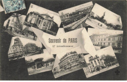 75012 PARIS #MK52438 SOUVENIR MULTI VUES - District 12