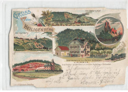 67 HEILIGENBERG #FG53015 GRUSS AUS STATION RESTAURATION HIMBER 1898 - Other & Unclassified