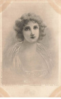 ILLUSTRATEURS #DC51175 C WOOLLETT PINX PORTRAIT DE FEMME - Autres & Non Classés