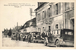 58 SAINT PIERRE LE MOUTIER #MK52305 HOTEL DU COMMERCE AUTOMOBILE VOITURES - Saint Pierre Le Moutier