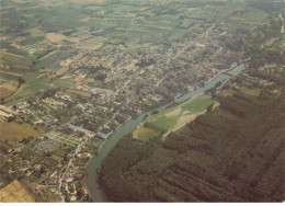 16 JARNAC AA#DC461 VUE AERIENNE DE LA VILLE ET DE SA RIVIERE - Jarnac