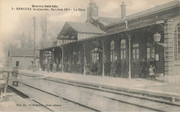 59 BERGUES #MK53976 BOMBARDEE MAI JUIN 1915 LA GARE - Bergues