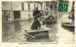 PARIS INONDE RUE DE JAVEL GRENELLE - Paris Flood, 1910