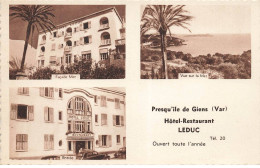 83 PRESQU ILE DE GIENS AB#MK627 HOTEL RESTAURANT LEDUC MULTI VUES - Sonstige & Ohne Zuordnung