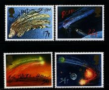 GREAT BRITAIN - 1986  HALLEY COMET   SET MINT NH - Ungebraucht