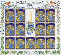 Irland 878Klb Kleinbogen Postfrisch 1994 Weihnachten - Unused Stamps