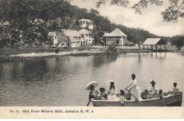 JAMAIQUE #MK53207 MILK RIVER MINERAL BATH JAMAICA B W J - Jamaica