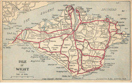 ROYAUME UNI AB#MK818 ISLE OF WIGHT PLAN - Autres & Non Classés