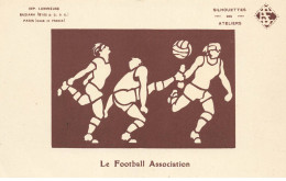 HOLD TO LIGHT AB#MK22 SPORT LE FOOTBALL ASSOCIATION CARTE A SYSTEME LUMINEUX - Contre La Lumière