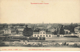 88 RAMBERVILLERS #MK54280 VUE GENERALE PRISE DES CASERNES GARE - Rambervillers