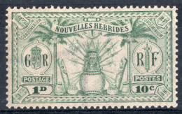 Nouvelles HEBRIDES Timbre-poste N°81* Neuf Charnière  TB Cote : 1€25 - Nuevos