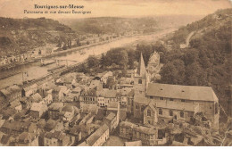 BELGIQUE AB#MK801 BOUVIGNES SUR MEUSE PANORAMA ET VUE DEVANT BOUVIGNES + CACHET TOURISME DINANT - Dinant