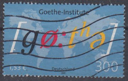 Deutschland Mi.Nr.2181 50. Jahrestag Der Neugründung Des Goethe-Instituts 300/1,53 - Usados