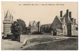 CPA 49 - DURTAL (Maine Et Loire) - 32. Vue Du Château, Côté Ouest - Coll. Collet - Durtal