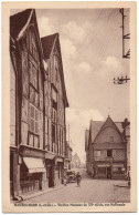 CPA 41 - MONTRICHARD (Loir Et Cher) - Vieilles Maisons Du XVe Siècle, Rue Nationale - Ed. Touchelay - Montrichard