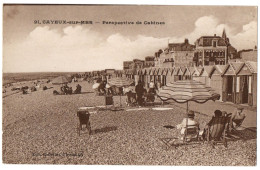 CPA 80 - CAYEUX SUR MER (Somme) - 91. Perspective De Cabines - Cayeux Sur Mer