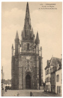 CPA 56 - HENNEBONT (Morbihan) - 2287. Façade De L'Eglise De Notre Dame Du Paradis - Coll. Villard - Hennebont