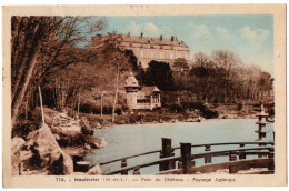 CPSM PF 49 - MAULEVRIER (Maine Et Loire) - 716. Parc Du Château. Paysage Japonais - Autres & Non Classés