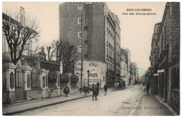 CPA 92 - BOIS COLOMBES (Hauts De Seine) - Rue Des Bourguignons - Ed. Boucher - Autres & Non Classés