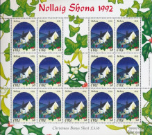 Irland 811Klb Kleinbogen Postfrisch 1992 Weihnachten - Ungebraucht