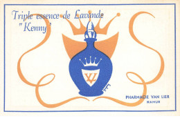 BELGIQUE AC#MK05 NAMUR TRIPLE ESSENCE DE LAVANDE KENNY PUBLICITE PHARMACIE VAN LIER - Other & Unclassified