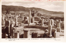 MAROC AB#MK941 VOLUBILIS LA MAISON AUX COLONNES - Autres & Non Classés