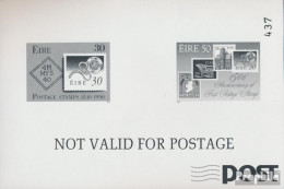 Irland 718-719S (kompl.Ausg.) Schwarzdruck Postfrisch 1990 150J. Briefmarken - Nuevos