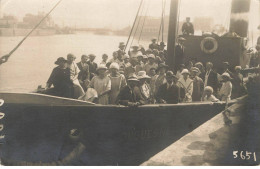 76 LE TREPORT #FG54367 CARTE PHOTO BONNAIN BATEAU LE DUQUESNE - Le Treport