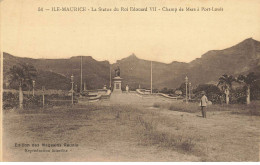 MAURICE #MK53401 ILE MAURICE LA STATUE DU ROI EDOUARD VII CHAMP DE MARS A PORT LOUIS - Mauritius