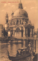 26808" VENEZIA-CHIESA DELLA SALUTE " ANIMATA -VERA FOTO--CART. SPED.1913 - Venetië (Venice)