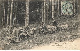 88 GERARDMER AB#MK674 LE SCHLITTAGE DES BOIS DANS LA MONTAGNE ILLUSTREES - Gerardmer