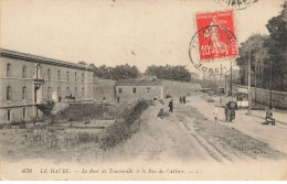 76 LE HAVRE AC#MK414 LE PORT DE TOURNEVILLE ET LA RUE DE L ABBAYE - Hafen