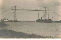 17 ROCHEFORT AC#MK263 1912 DEPART DU COSMAO POUR LE MAROC CARTE PHOTO BATEAU - Rochefort