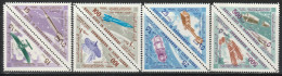 ADEN - Qu'aiti State In Hadhramaut - N°214/21 ** (1967) Espace Et Aviation - Andere & Zonder Classificatie